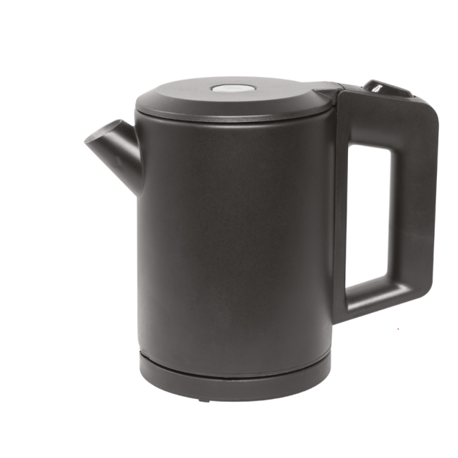 Ceainic Corby Canterbury Brushed Steel 0.6L  (negru)