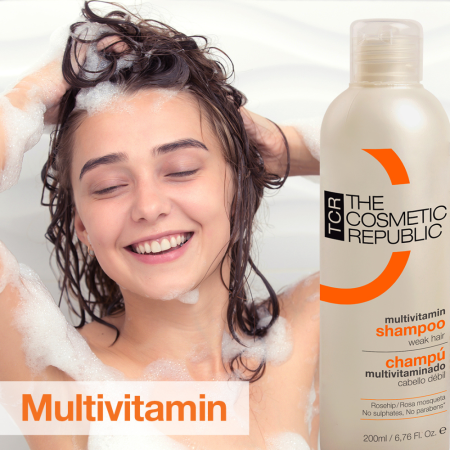 Sampon cu Multivitamine The Cosmetic Republic 200 ml