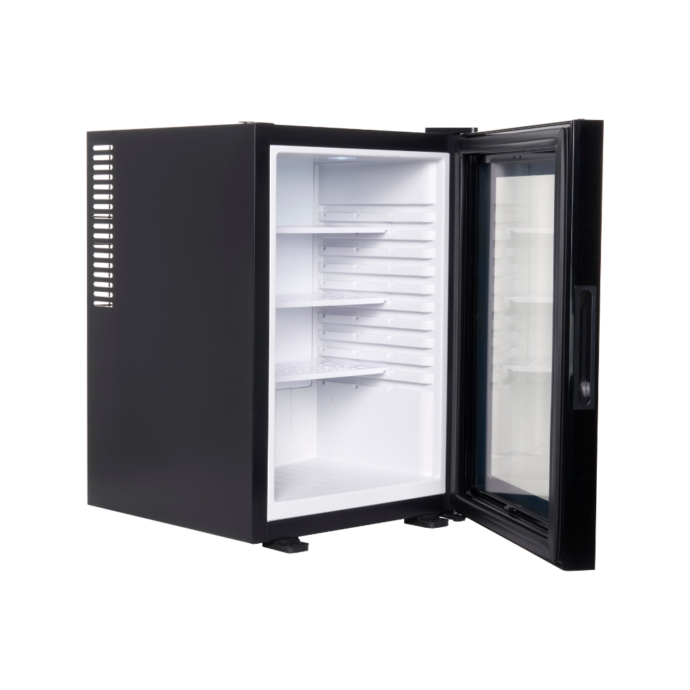 Second image of Minibar cu usa din sticla 40L Corby Eton (negru)