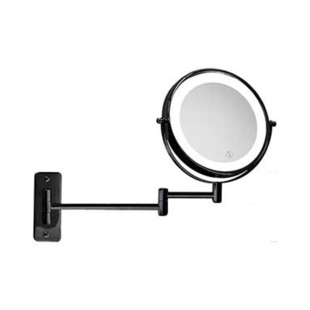 Oglinda de perete cu lumina Corby Winchester (negru)