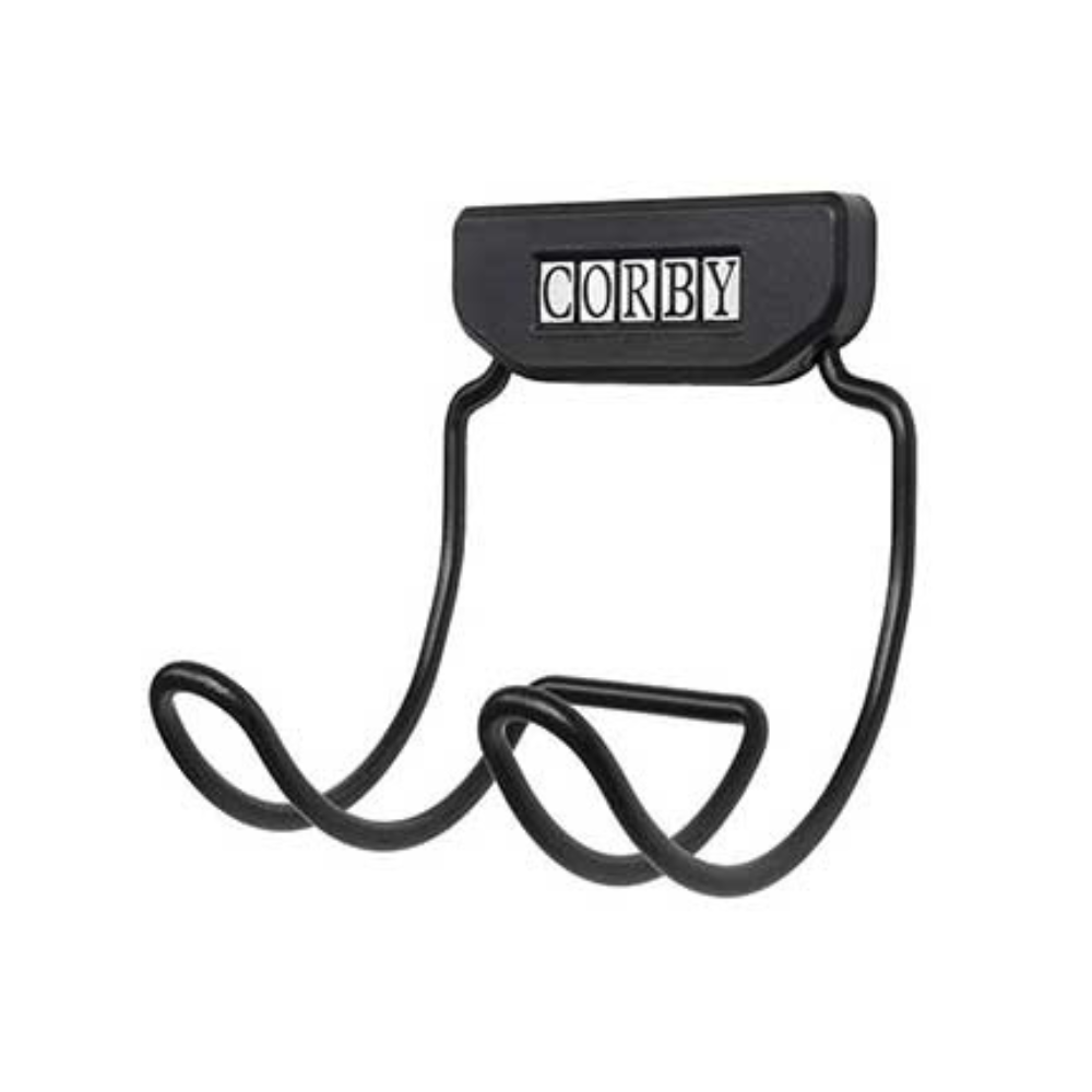 Suport Corby Bromley pentru uscator de par (negru)