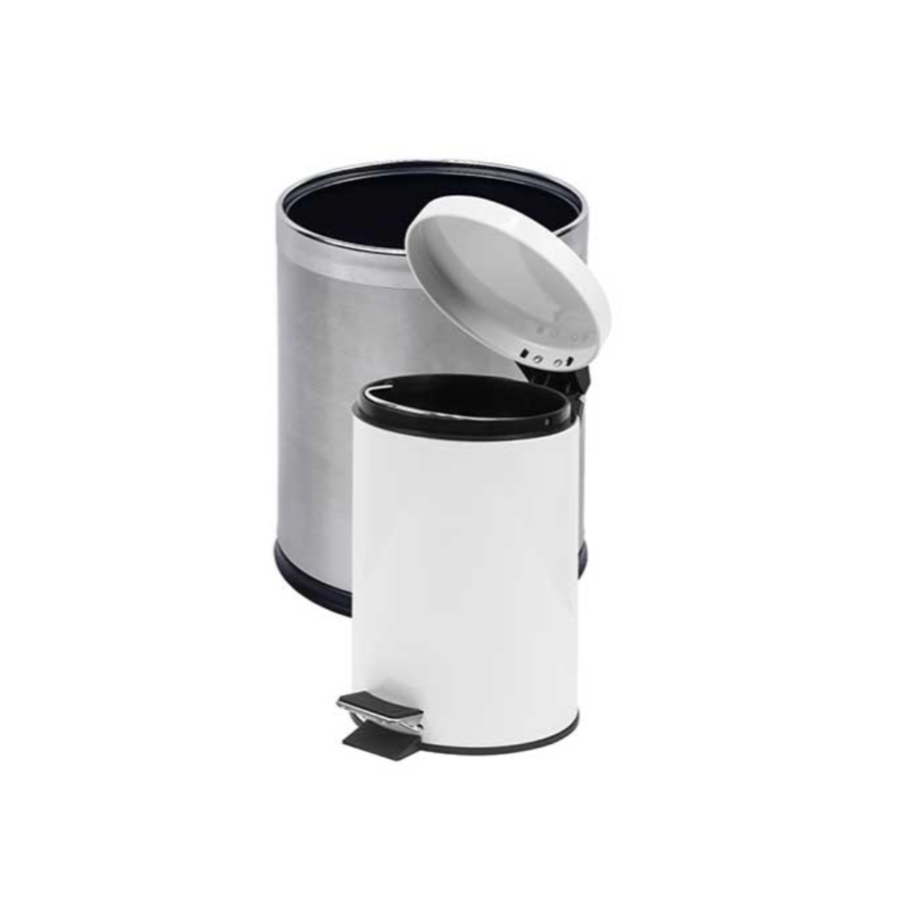 Set cosuri de gunoi Corby Thornton / 9L & 3L (gri/alb)