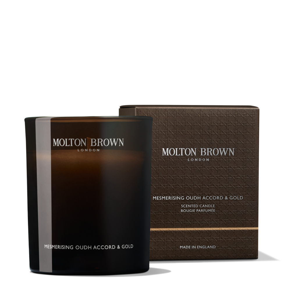 Lumanare parfumata Molton Brown Mesmerising Oudh Accord & Gold CAN174HR 190 g