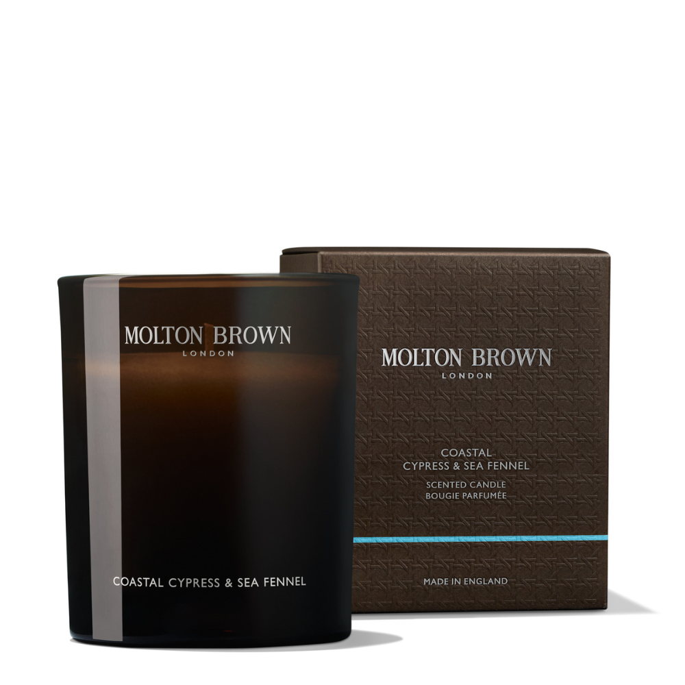 Lumanare parfumata Molton Brown Coastal Cypress & Sea Fennel CAN253HR 190 g