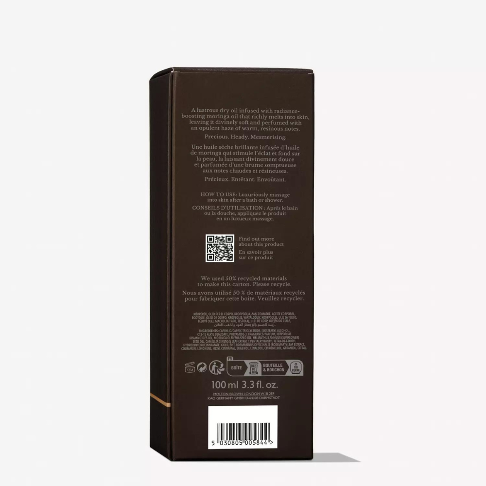 Second image of Ulei  de corp Molton Brown Mesmerising Oudh Accord & Gold KLM23082 100 ml