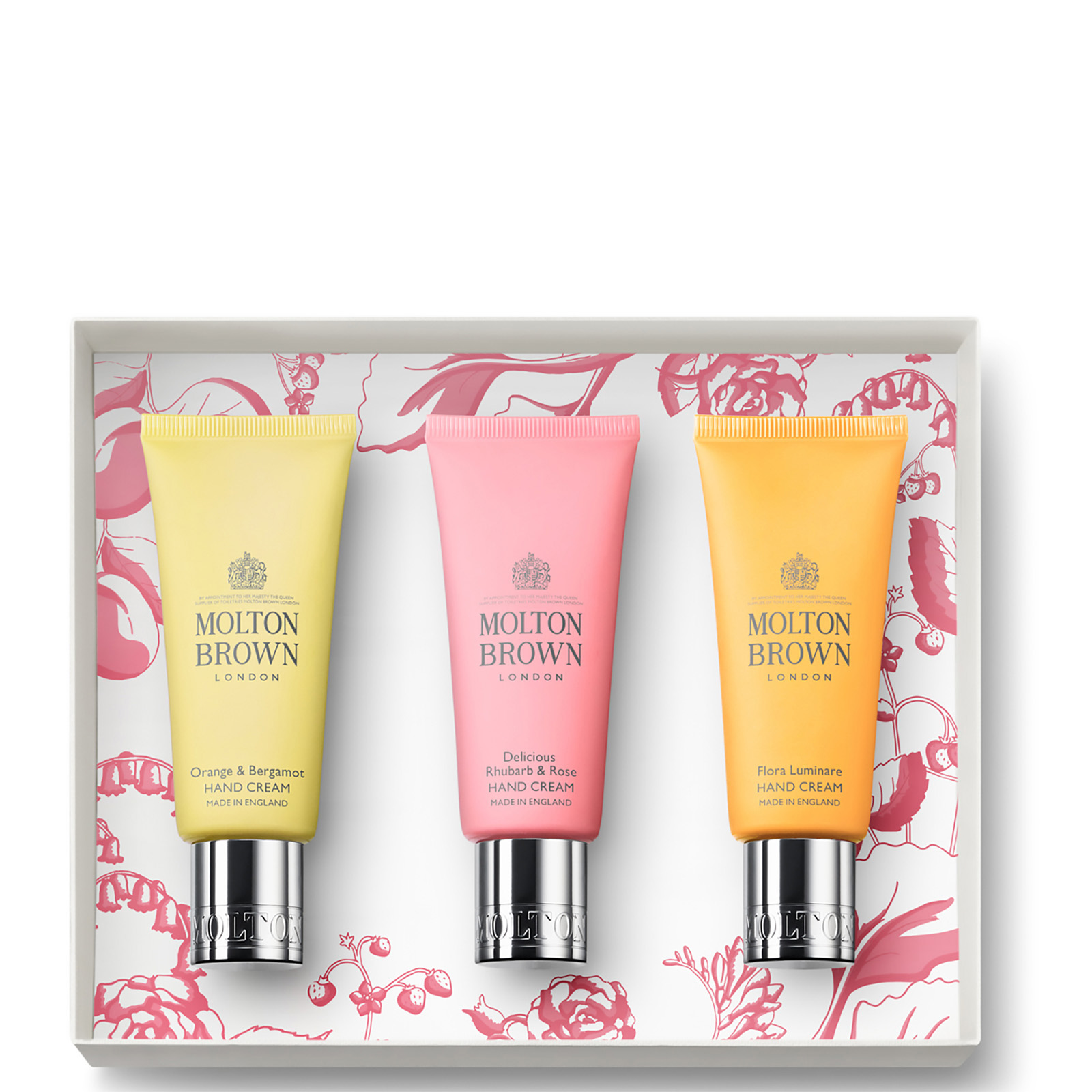 Second image of Floral & Spicy Hand Cream Trio Molton Brown MBC23003