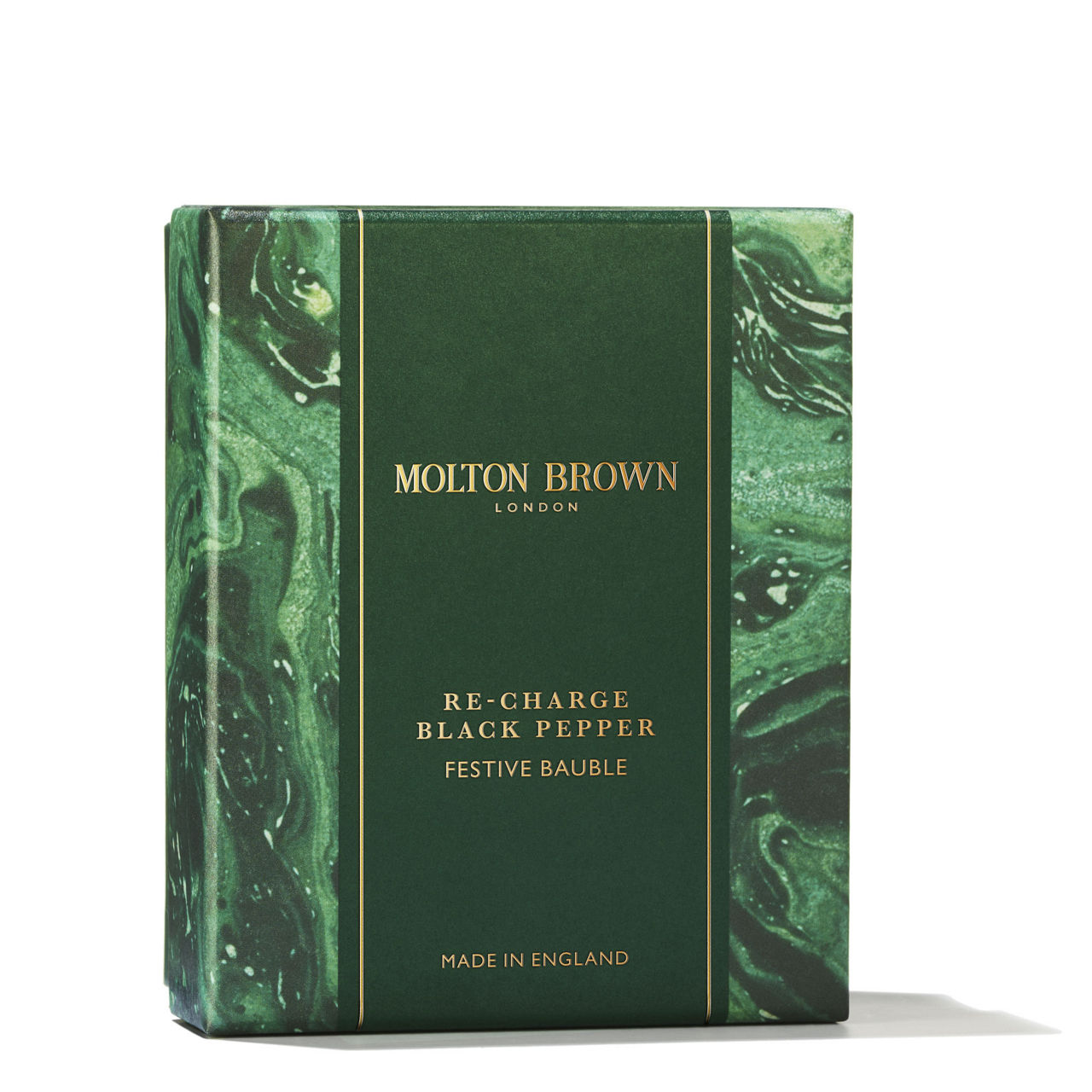 Second image of Re-Charge Black Pepper Bath & Shower Gel Bauble 75ml Molton Brown NEB24037