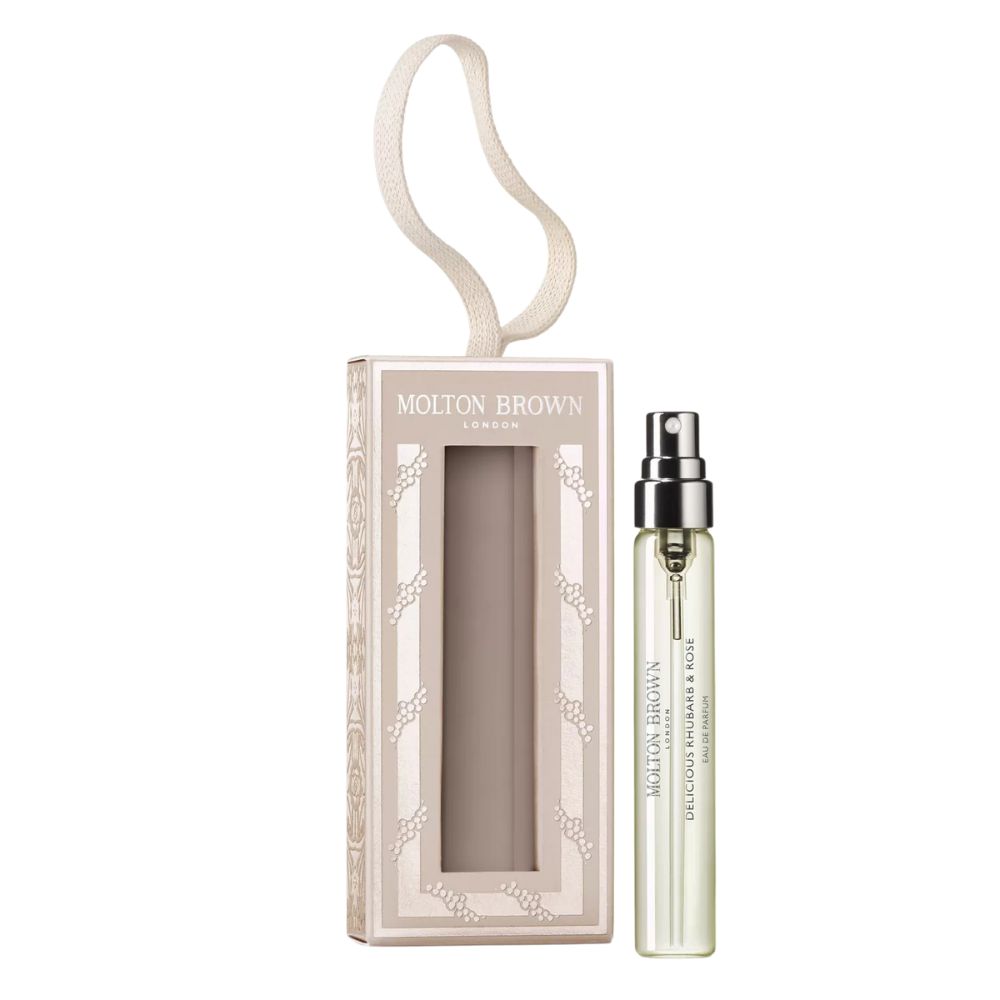 Delicious Rhubarb & Rose Eau de Parfum Festive Bauble 7.5ml cod NWW103