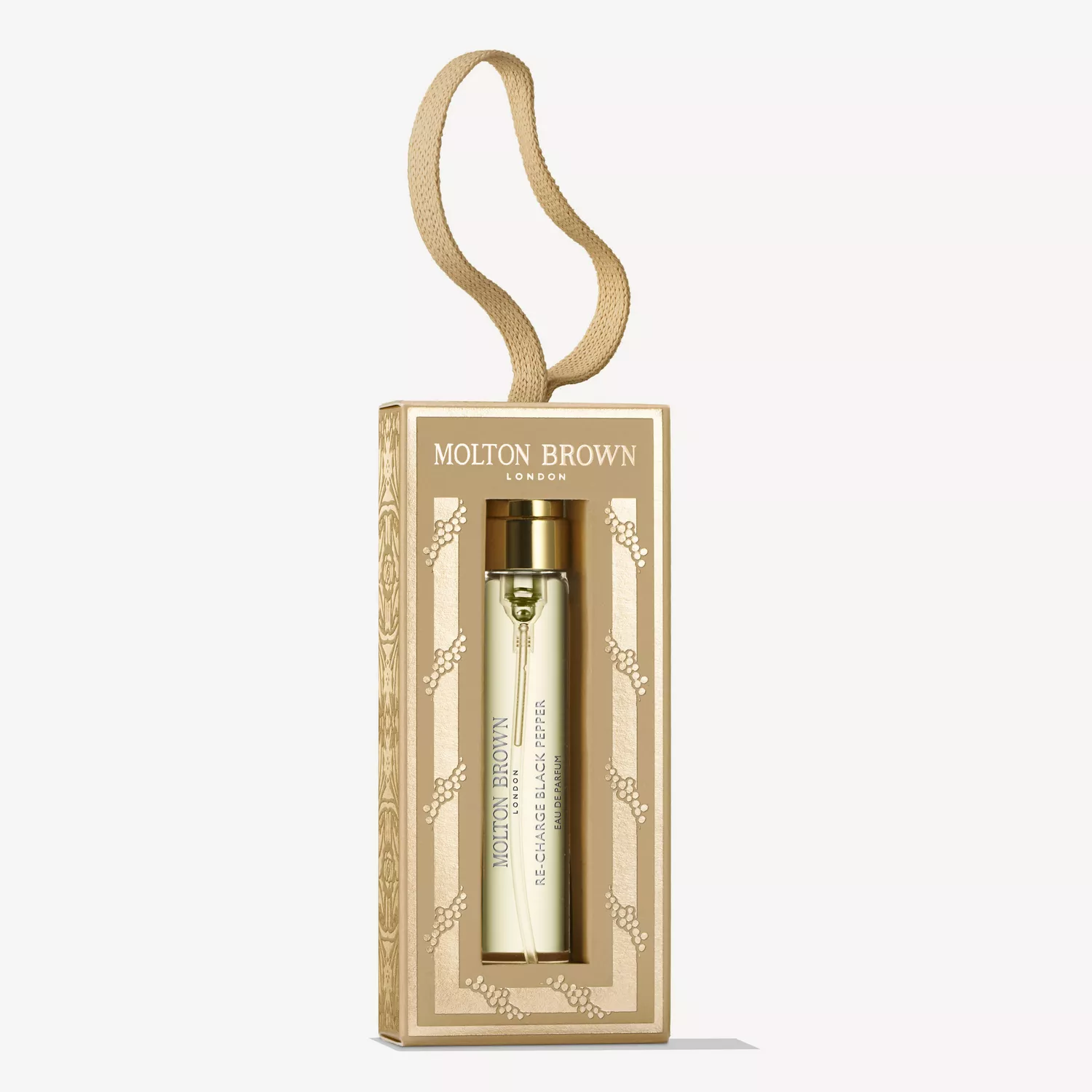 Second image of Re-Charge Black Pepper Eau de Parfum Festive Bauble 7.5ml cod NWW037